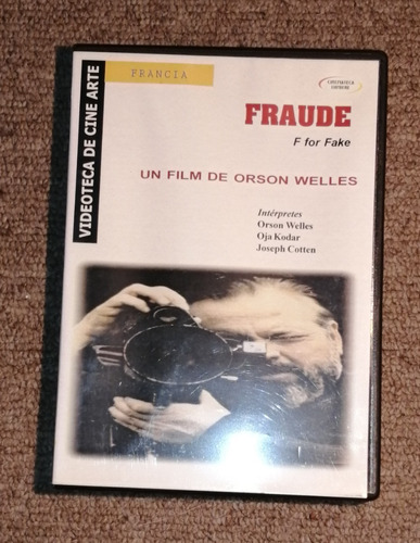 Dvd Fraude (f For Fake - Orson Welles)