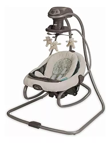  ZRWD Columpio de bebé para bebés, balancín eléctrico