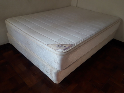 Sommier Belmo Belspring 140 X 190 Pilow Resortes Impecable