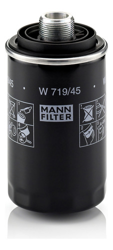 Mann W719/45 Filtro De Óleo Lubrificante