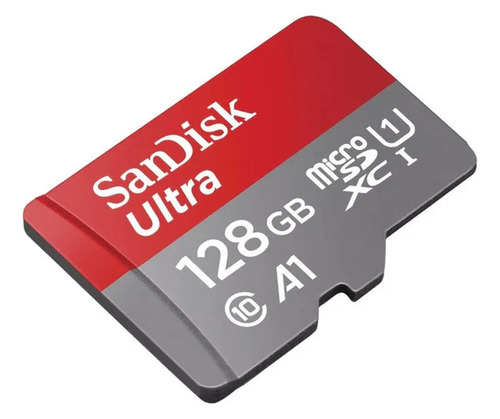 Tarjeta De Memoria Micro Sd Sandisk 128gb Ultra 140 Mb/s