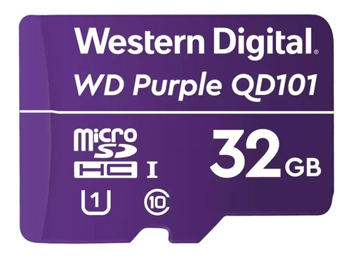 Tarjeta De Memoria Micro Sd 32gb Western Digital Purple