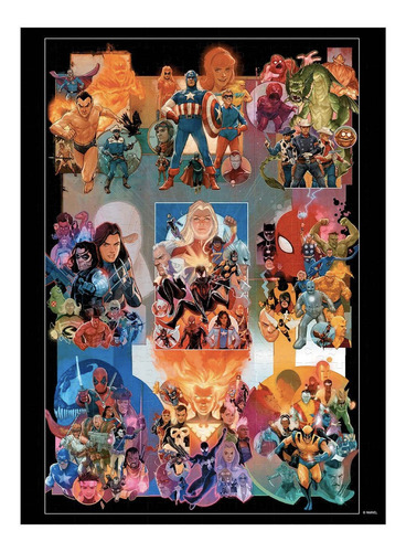 Marvel Comics 80 Aniversario Rompecabezas 500pz Novelty Thor