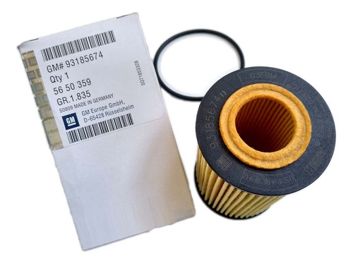 Elemento Filtro De Aceite Para Cruze Chevrolet Original Gm