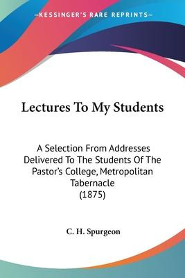 Libro Lectures To My Students - Charles Haddon Spurgeon