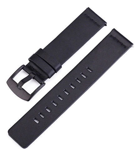 Pulseira De Relógio Smartwatch De Couro 18mm 20mm 22mm 24mm
