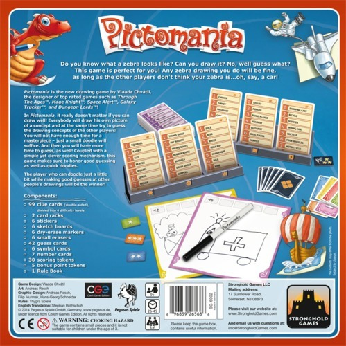 Pictomania - Stronghold Games Juego Familiar