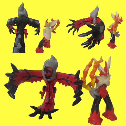 Pokémon Mega Size Yveltal, Mega Blaziken Tomy Tienen Detalle