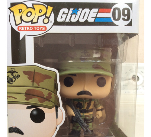 Funko Pop Gi Joe Leatherneck 09 (Usado)