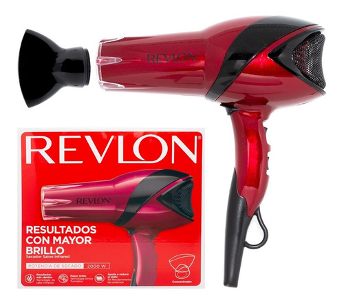 Revlon Secador De Pelo Profesional Peluqueria Infrared 2000w