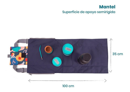 Imagen 5 de 10 de Bolso Matero Desplegable Diseño Aquiles Chilly