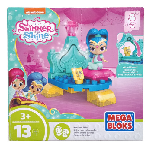 Shimmer And Shine Dulces Sueños Mega Bloks 13pcs