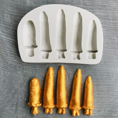 Masa De Silicona Cestony Para Halloween, Con Dedos Falsos, C