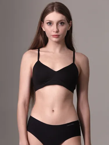 Bralette Negro Con Forro Y Con Aros De Gel Calvin Klein