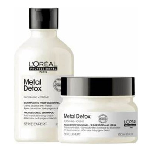 Pack Shampoo Y Mascara L'oréal Professionnel M/detox 300ml 