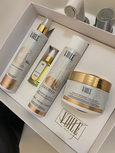 Box Combo Cocotech (sh + Mask + Óleo De Argan + 21 In 1 Crp)