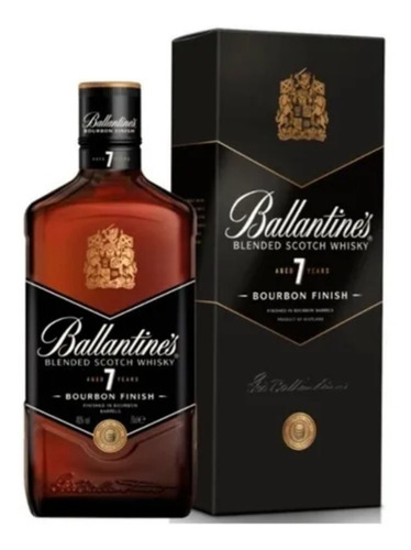 Whisky Ballantines 7 Años 700 Ml Blended Scotch - Estuche