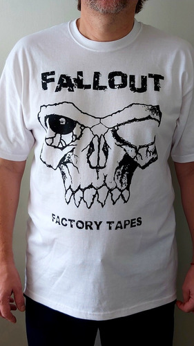 Polera Fallout  Factory Tapes  / Serigrafia / Yazbek