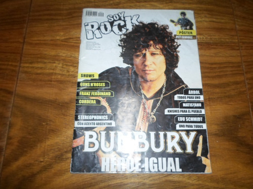 Soy Rock 71 Bunbury Indio Solari Kapanga Arbol Stereophonics