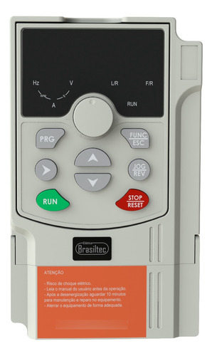 Inversor De Frequencia 3cv 9,6a Entr Mono Saida Trif 220vca