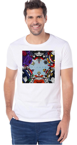 Playera Giants Robots Mechas Diseño 14 Anime Playeras Beloma