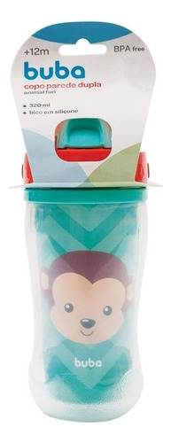2 tazas para bebés, biberón, pajita, pajita, color mono o león, para niños