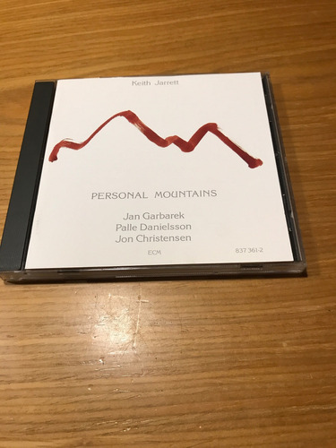 Keith Jarret Personal Mountains Cd Ecm 1989 Jazz Garbarek 