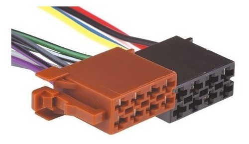 Chicote Fic Plug Conector Iso 16 Vias Fêmea Universal Fic