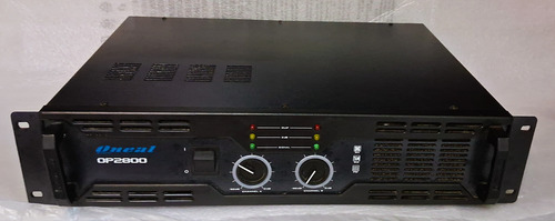 Amplificador Potencia Op 2800 500 W Oneal Preto 500 W (Usado)