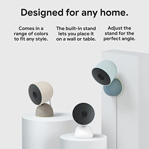 Câmera De Segurança Google Nest (com Cabo) - 2ª Geração - Ni