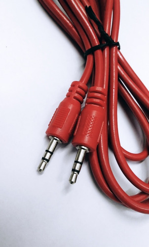 Imagen 1 de 2 de Cable Auxiliar Rojo 1.80m Auxred