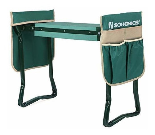 Songmics Folding Garden Kneeler - Taburete De Banco Plegable