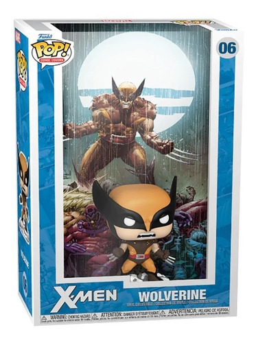 Imagen 1 de 2 de Funko Pop! Comic Cover X Men - Wolverine #06 Original       