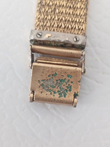 Reloj Omega Deville Quartz Vintage Para Hombre Dorado Dorado Dorado (Usado)