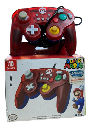 Control Nintendo Gamecube - Alámbrico Para Switch (Usado)