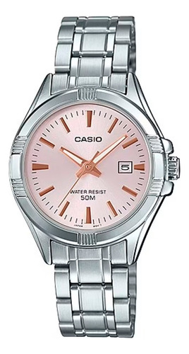 Reloj Casio Para Dama Ltp-1308d-4avdf Rosa Gold - Mileus 