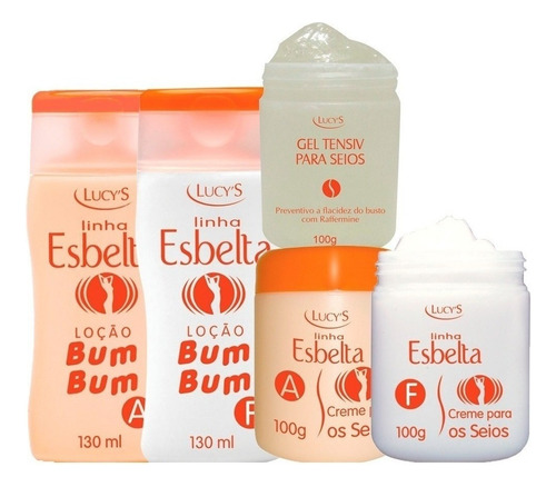  Kit Lucys Hidratação Creme Cresce E Firma Bumbum E Seios Fragrância Neutro Tipo de embalagem Pote