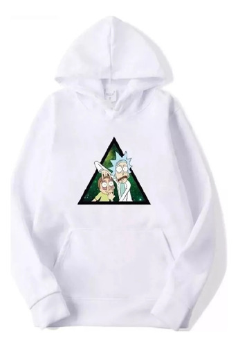 Buzo Buso Saco Hoodie Capota Rick And Morty Unisex Adultos