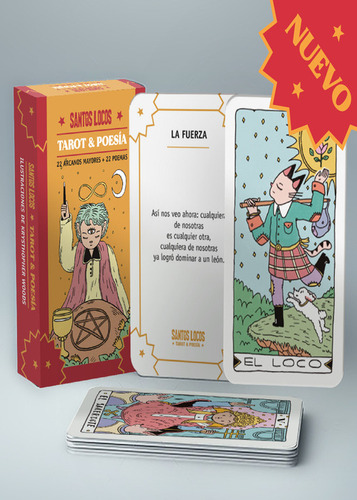 Imagen 2 de 5 de Tamara Grosso Tarot Y Poesía Santos Locos