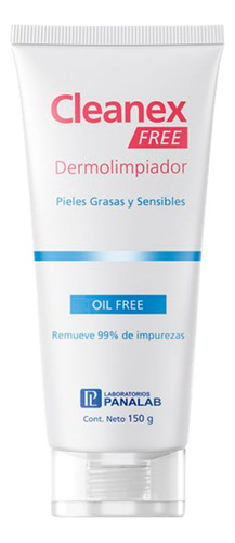 Cleanex Free Dermolimpiador Gel Facial Piel Grasa Sensible
