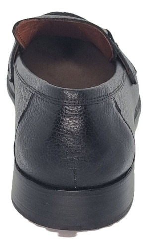 Mocasin Clasico Hombre 100% Cuero Vacuno Suela Groupon Risso