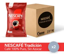 Comprar Café instantáneo instantaneo Nestlé Nescafé Clásico Café sin TACC bolsa 1 kg pack x 2