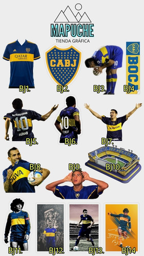 Stickers, Calcos, Pegatinas, De Maradona, Futbol, X20 Unid