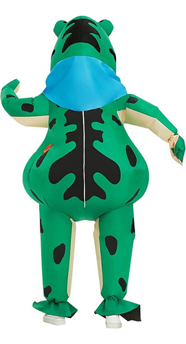 Disfraz Inflable De Rana, Divertido Traje De Juego De Rol, 1