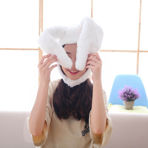 Gorro De Conejo Con Orejas De Conejo, Relleno Para Sombreros De Conejo