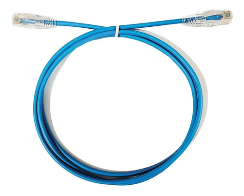 Kit 50 Patch Cord Furukawa Soho Cat5e Injetado 1,5mts Azul