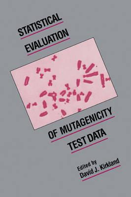 Libro Statistical Evaluation Of Mutagenicity Test Data - ...