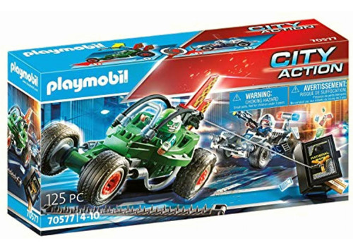 Playmobil Police Go-kart Escape