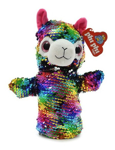 Títere De Mano Unicornio - Llama - Oso 22 Cm Phi Phi Toys