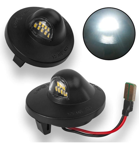 2 Pzs Luces De Matrícula Ledpara Ford F150-f550 1990-2016